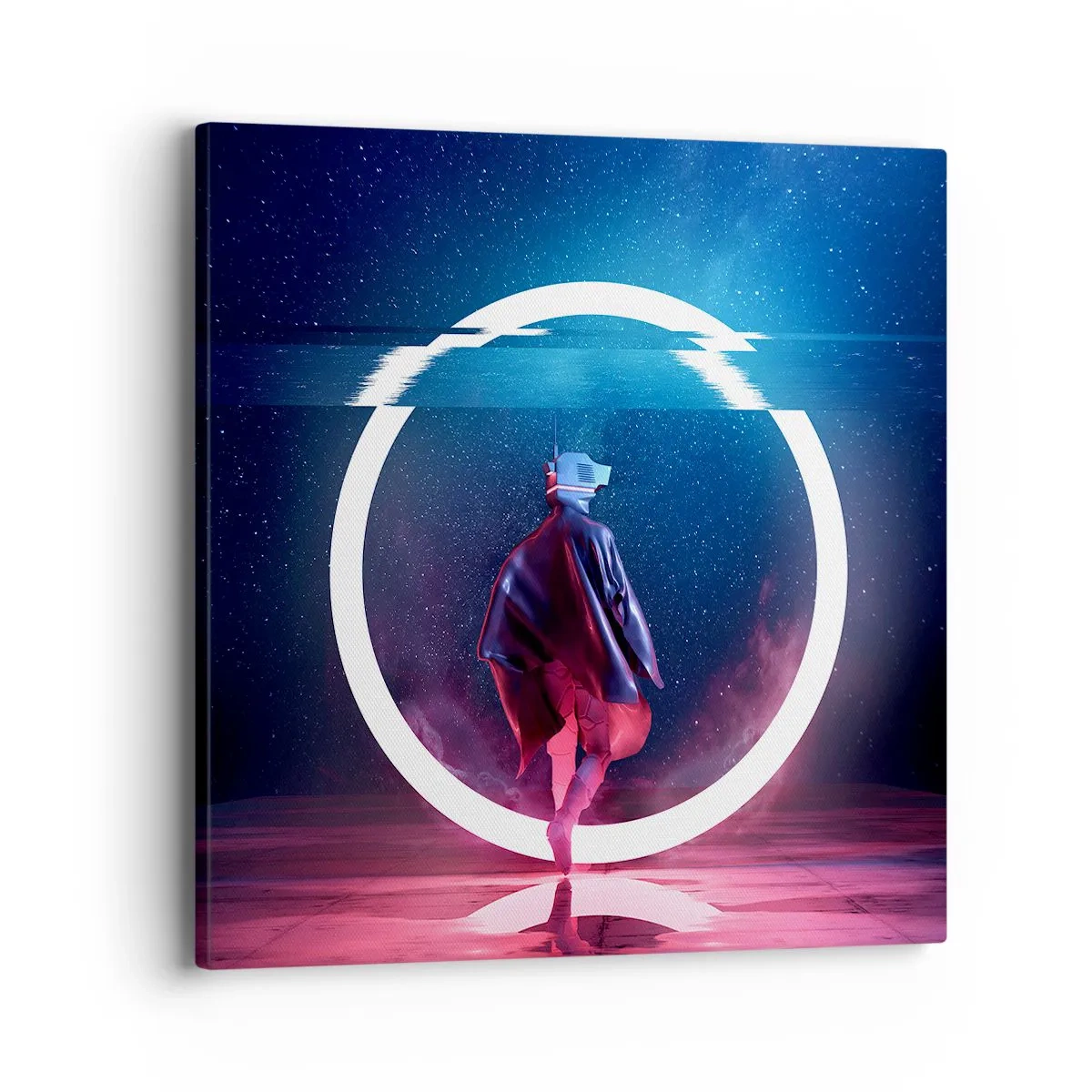 Bild auf Leinwand - Leinwandbild - Zwischen den Welten - 40x40 cm