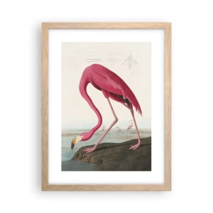 Poster in einem Rahmen aus heller Eiche - Erstaunliche Kreation - 30x40 cm