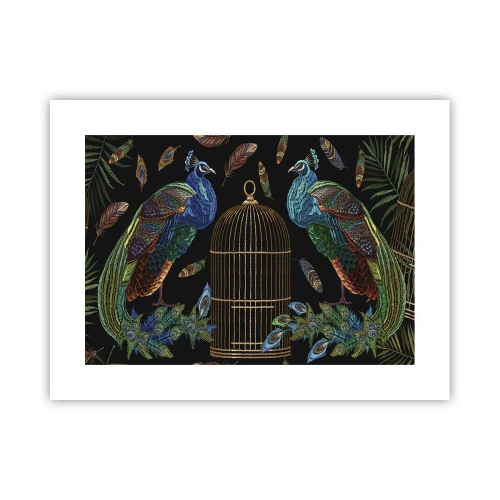 Poster - In königlichen Gewändern - 40x30 cm