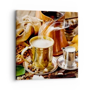 Bild auf Leinwand - Leinwandbild - Schönen Tag noch! - 30x30 cm