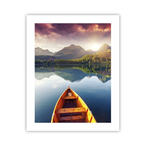 Poster - Nichts gegen die Natur - 40x50 cm