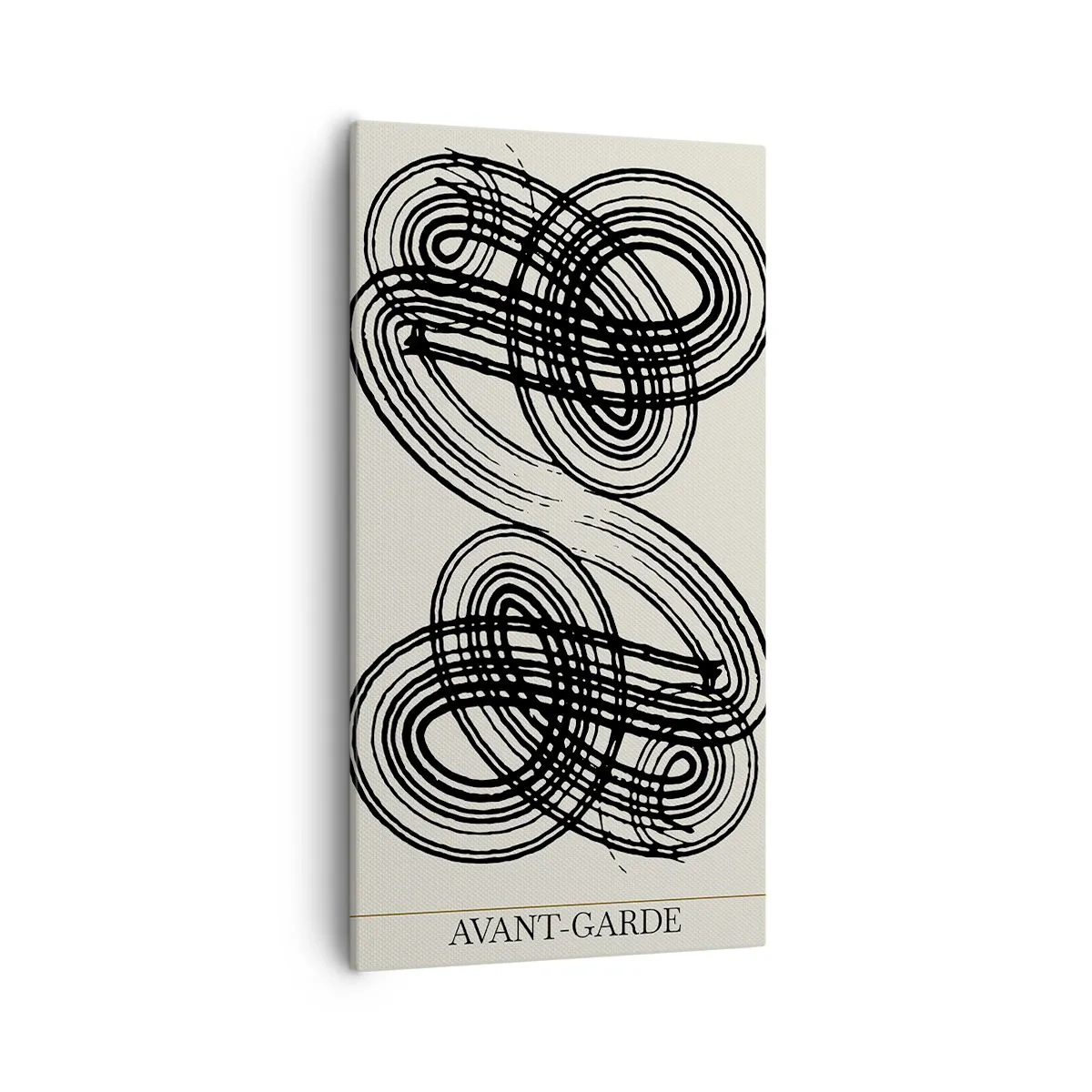 Bild auf Leinwand - Leinwandbild - Es kam spontan heraus - 55x100 cm