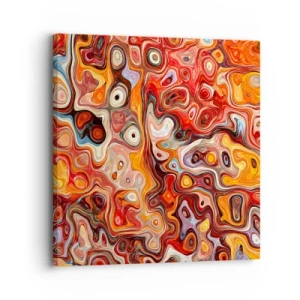 Bild auf Leinwand - Leinwandbild - Wenn die Nüsse in Honig geschmolzen sind - 30x30 cm