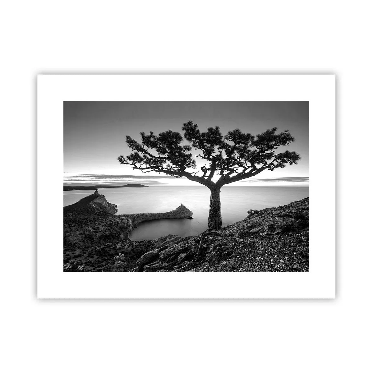 Poster - Stille bis zum Horizont - 40x30 cm