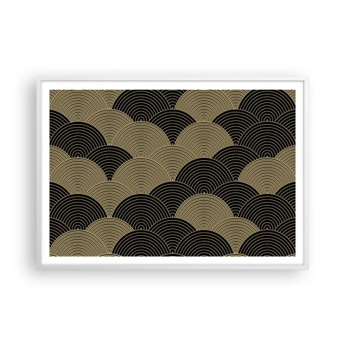 Poster in einem weißen Rahmen - Einheit in der Vielfalt - 100x70 cm