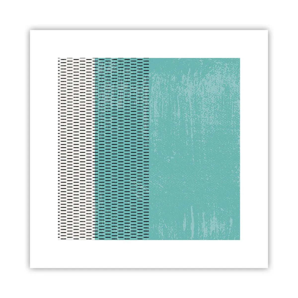 Poster - Eine ausgewogene Komposition - 30x30 cm