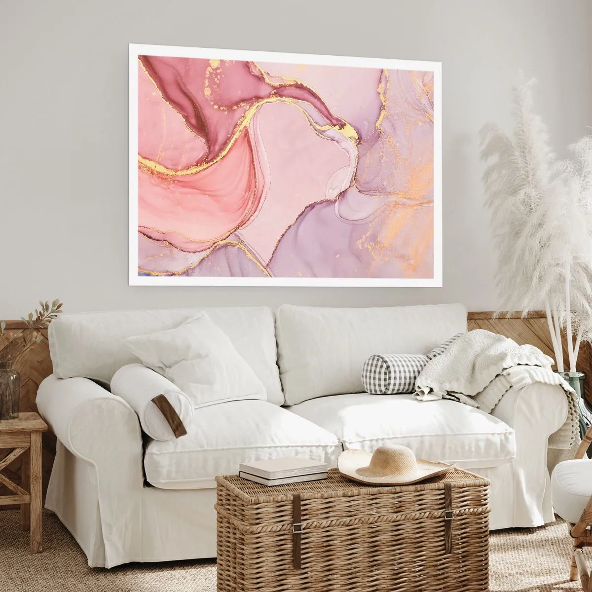 Poster - Eine Liebkosung der Farben - 70x50 cm