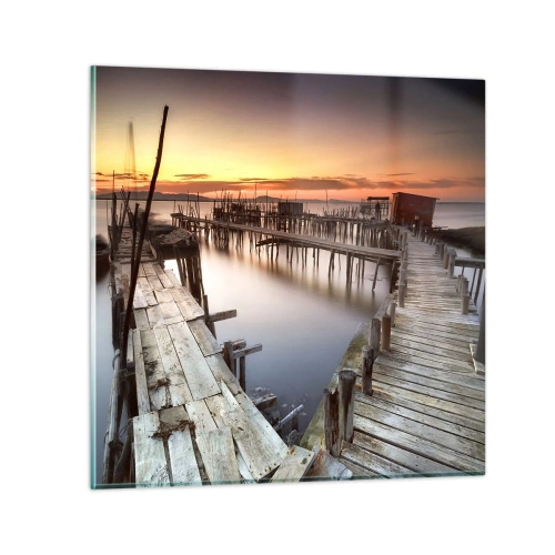 Glasbild - Bild auf glas - Authentisch, keine Touristenattrappe - 70x70 cm
