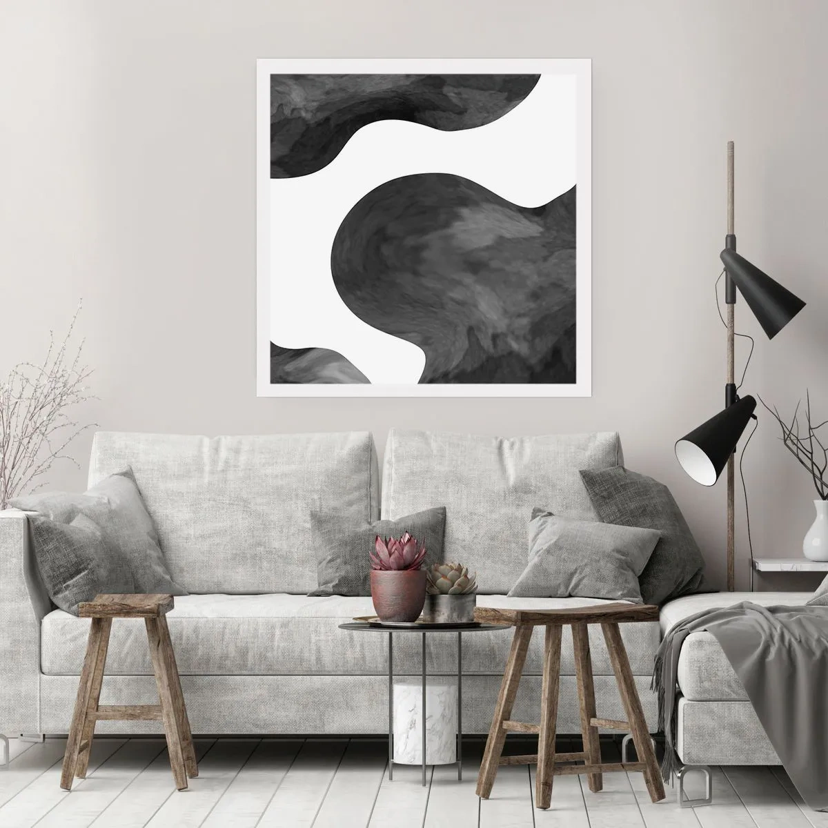 Poster - Milchstraße - 60x60 cm