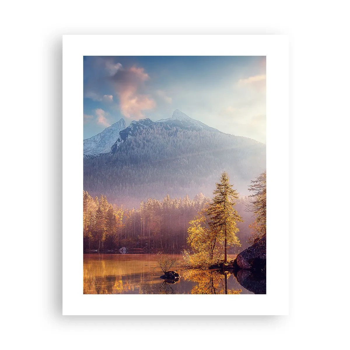 Poster - In den Bergen und Tälern - 40x50 cm