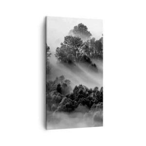 Bild auf Leinwand - Leinwandbild - Aufstehend aus dem Schlaf - 45x80 cm