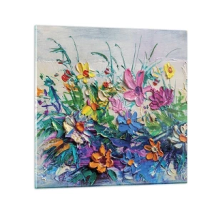Glasbild - Bild auf glas - Überhaupt kein Stillleben - 30x30 cm