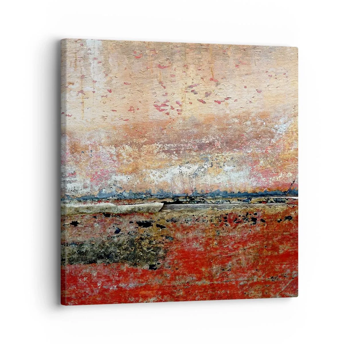 Bild auf Leinwand - Leinwandbild - Vielleicht liegt es am Meer - 30x30 cm