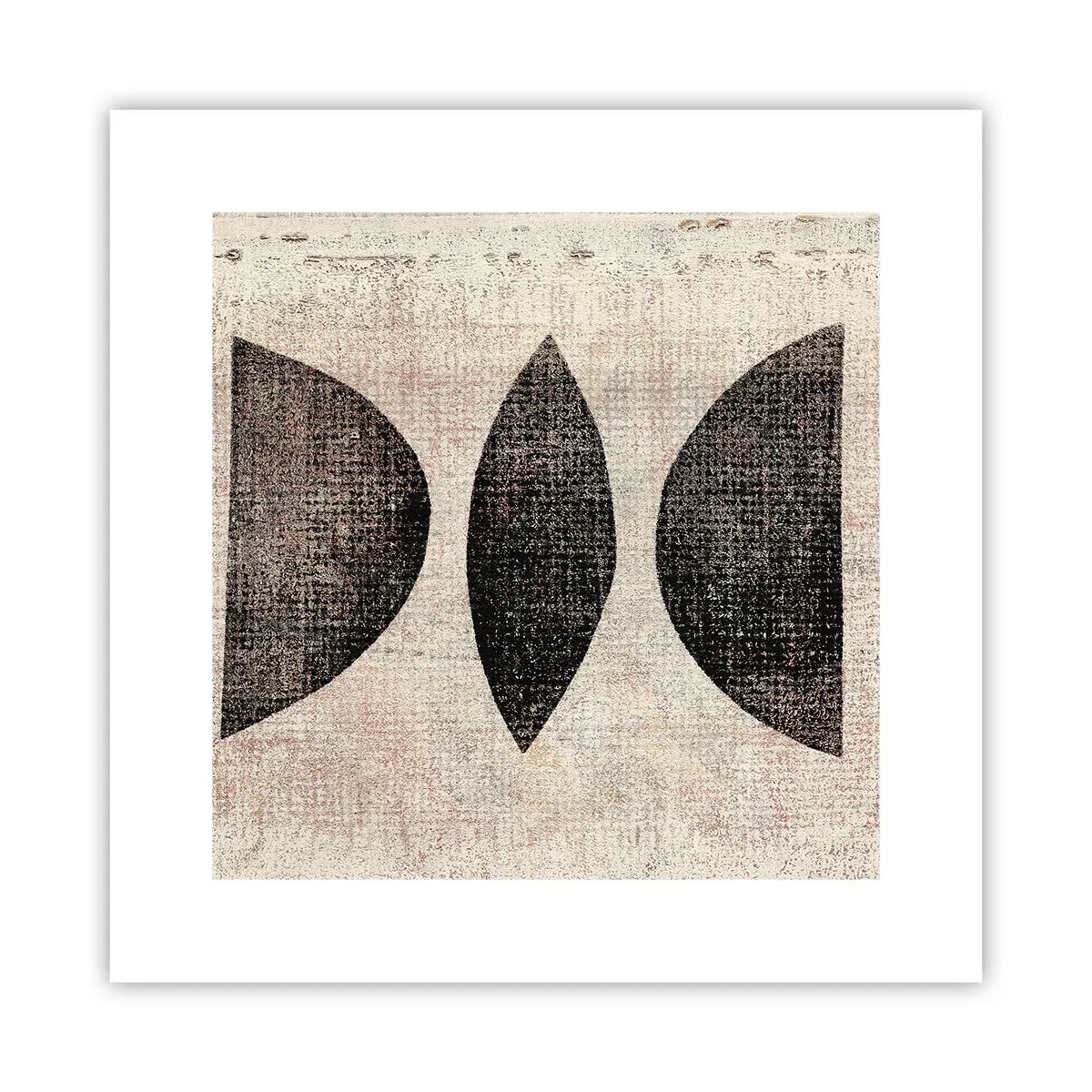 Poster - Ethnische Abstraktion - 30x30 cm