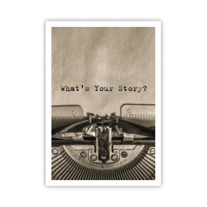 Poster - Erzähl es mir - 70x100 cm