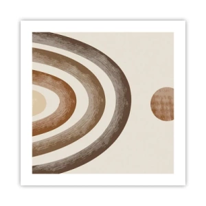 Poster - In einer weit entfernten Galaxie - 50x50 cm