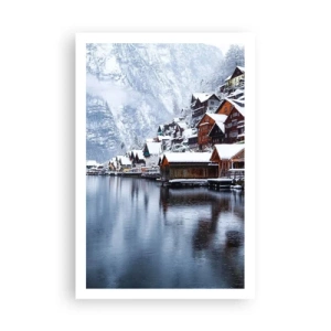 Poster - In winterlicher Dekoration - 61x91 cm