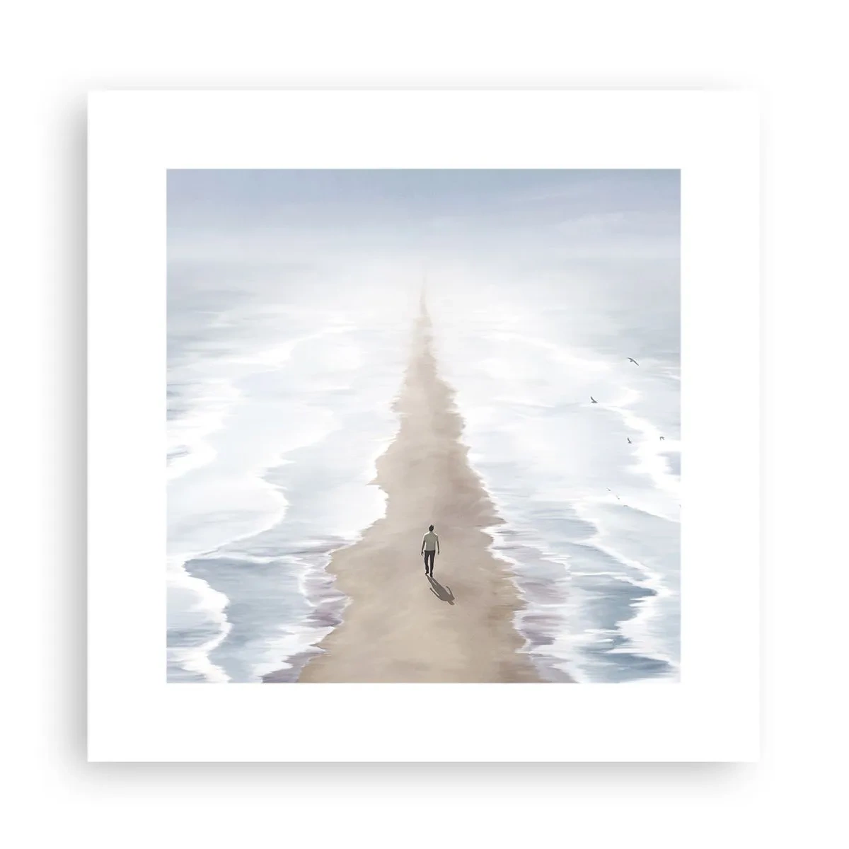 Poster - Glänzende Zukunft - 30x30 cm