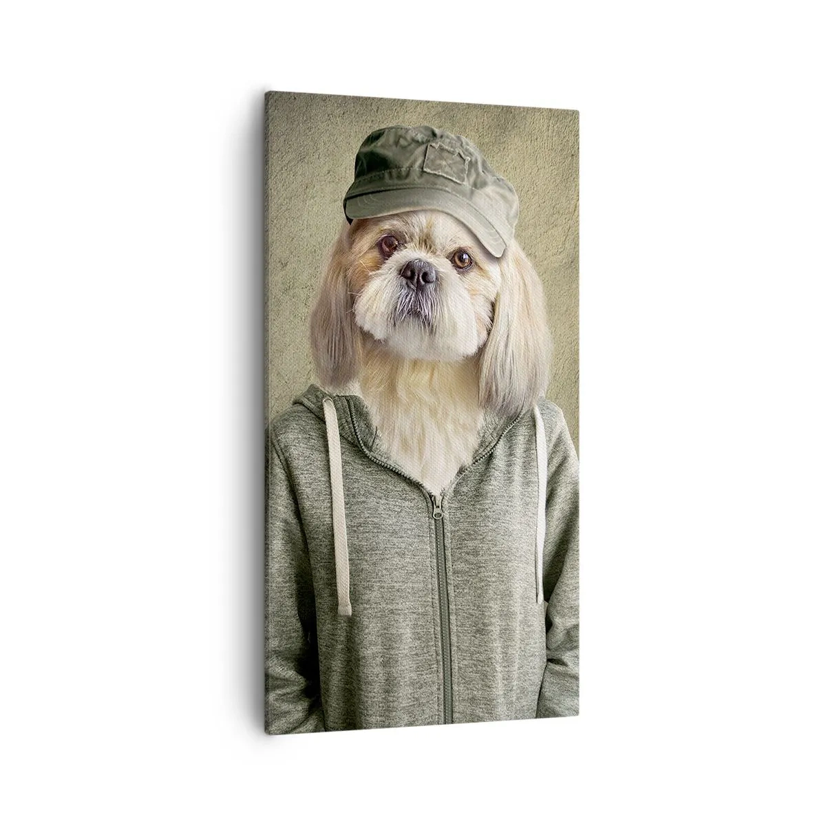 Bild auf Leinwand - Leinwandbild - ich bevorzuge Gelassenheit - 55x100 cm