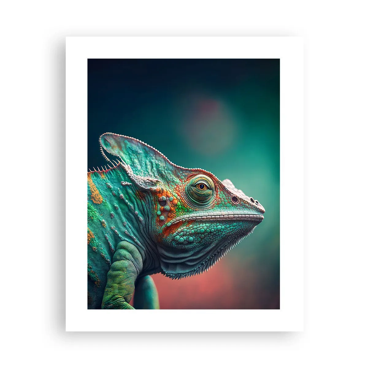 Poster - Siehst du mich? Nicht gut… - 40x50 cm