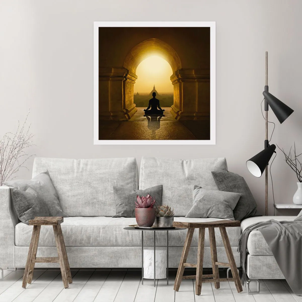 Poster - Vollkommene Harmonie - 30x30 cm