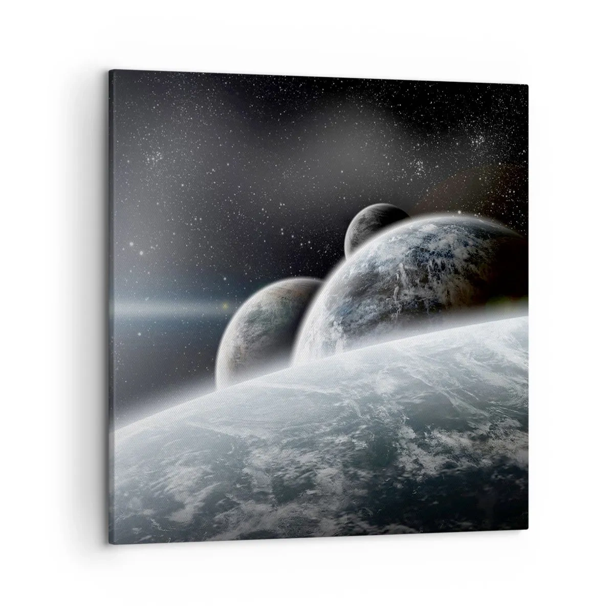 Bild auf Leinwand - Leinwandbild - Kosmische Musik der Sphären - 50x50 cm