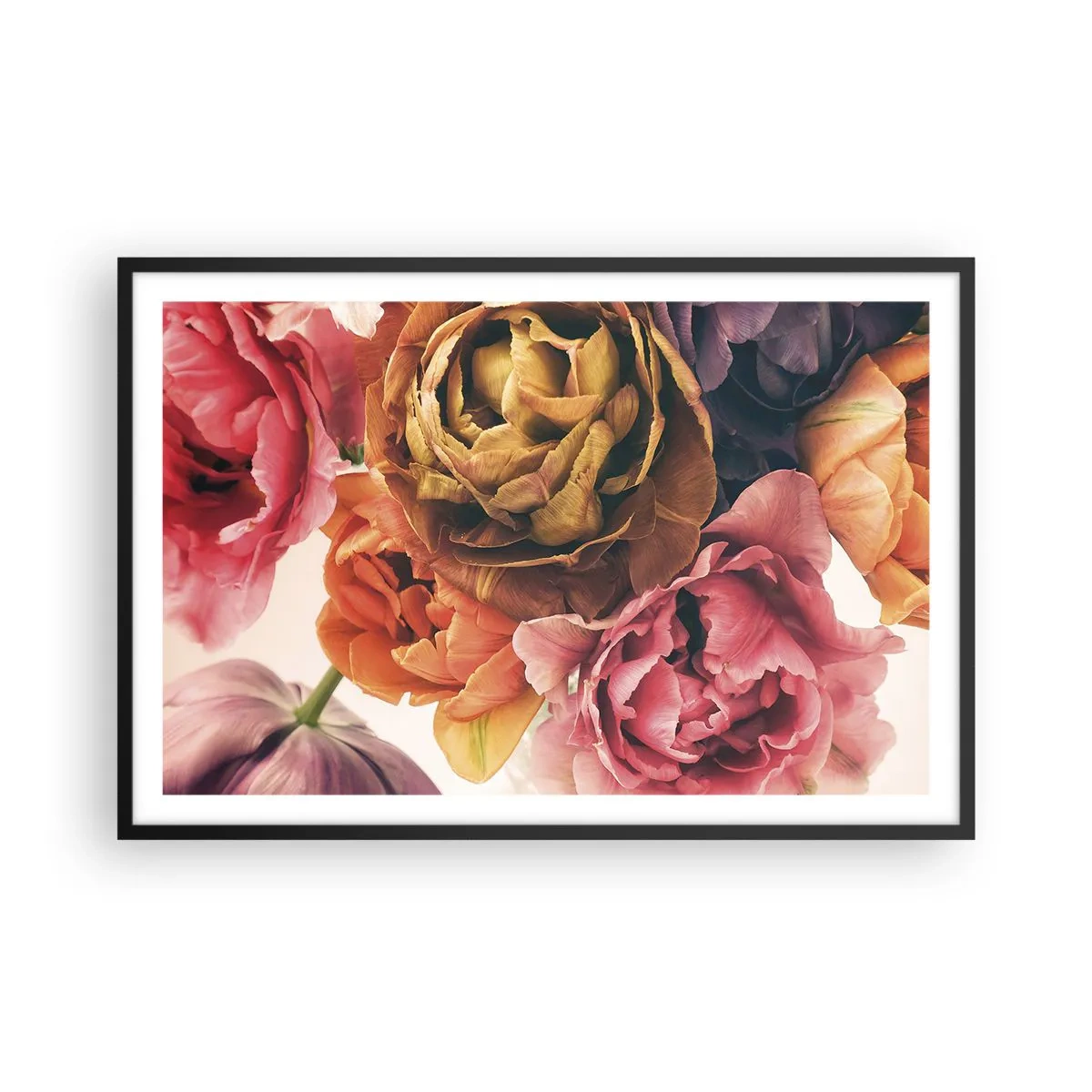 Poster in einem schwarzem Rahmen - Eine Feier des Lebens - 91x61 cm