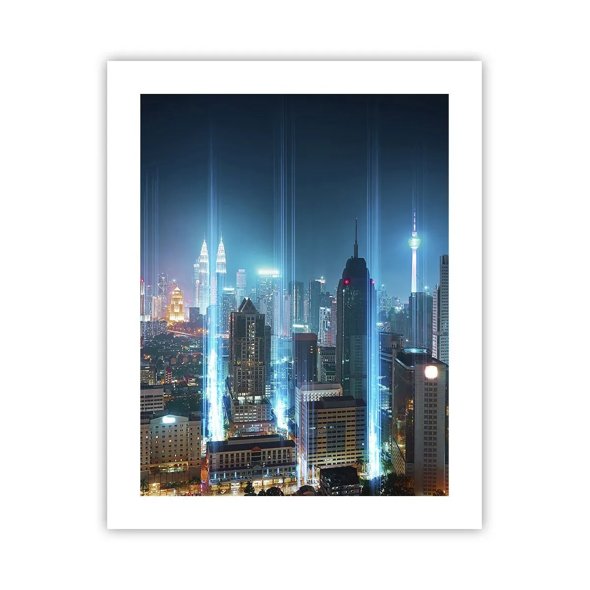 Poster - Auf Berliner Art gegen den Himmel - 40x50 cm