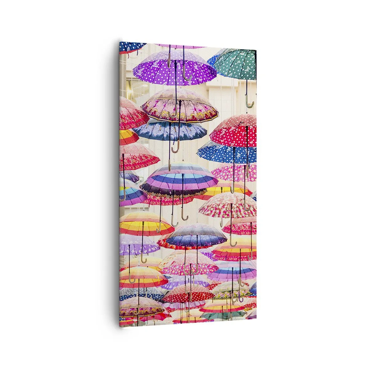 Bild auf Leinwand - Leinwandbild - Stadtwiese - 65x120 cm