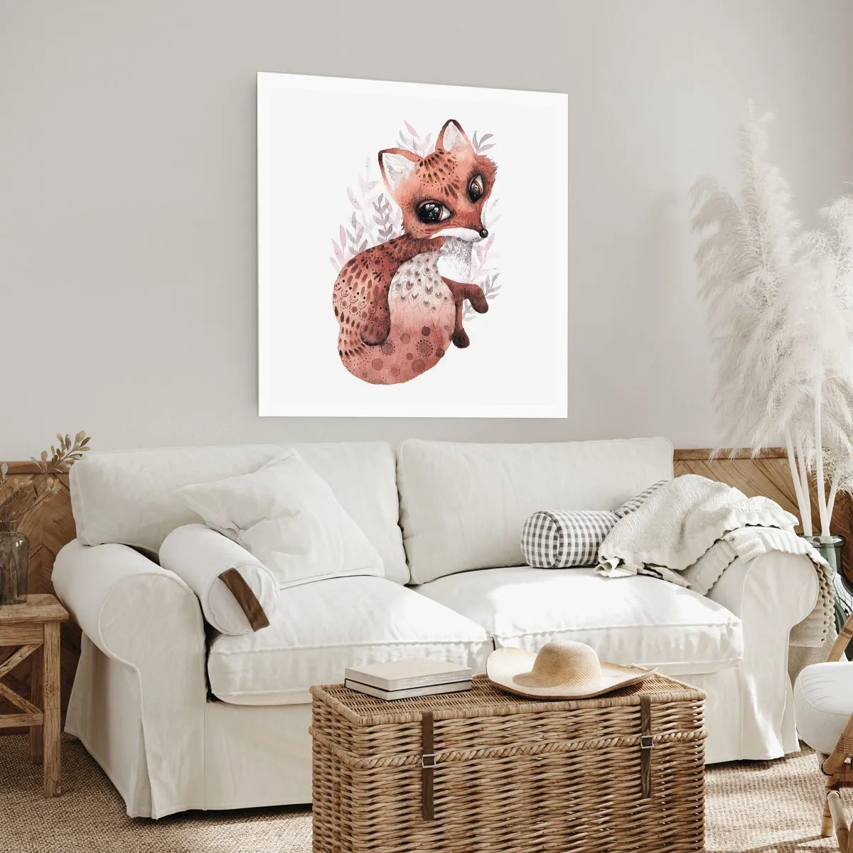 Poster - Einfach lieben - 40x40 cm