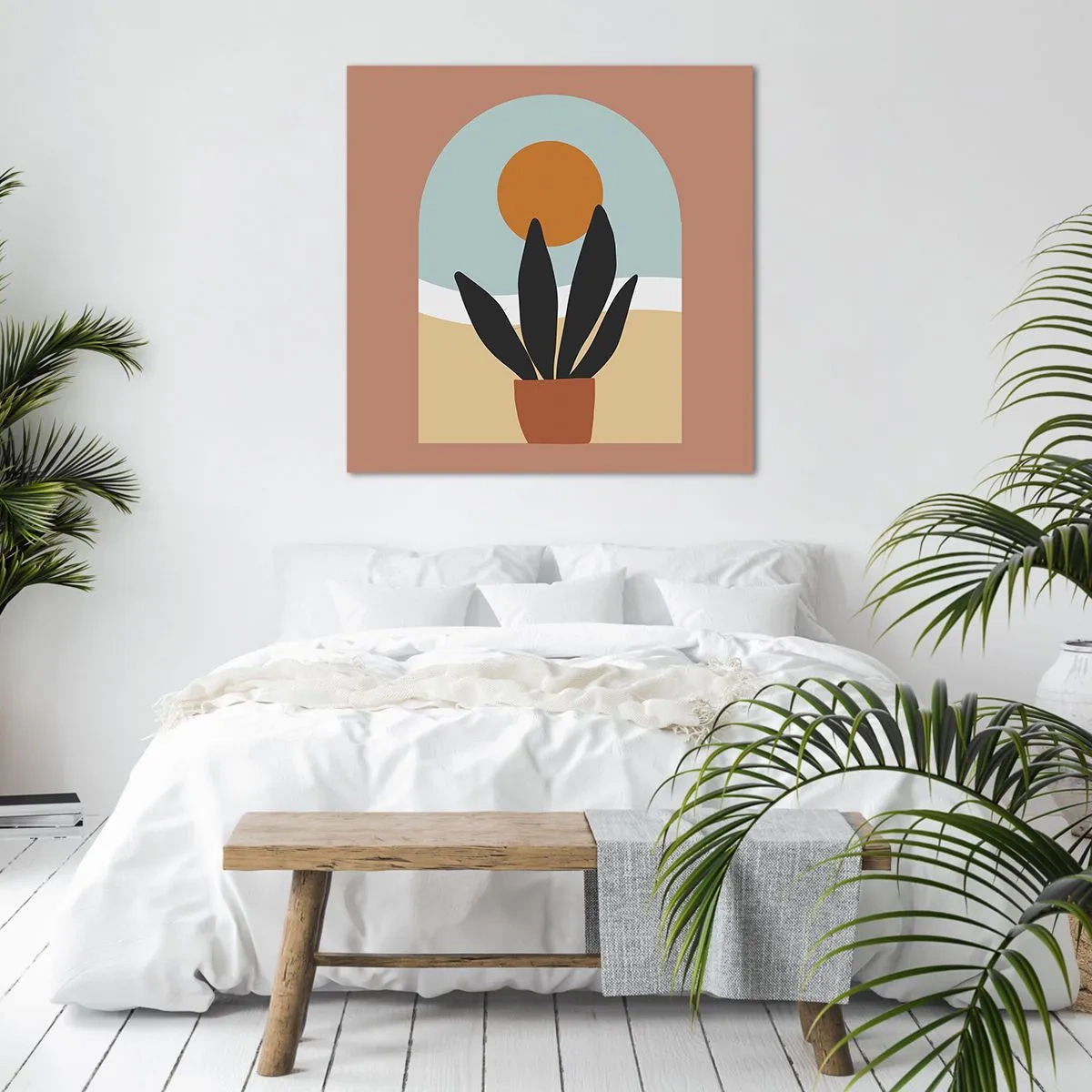 Bild auf Leinwand - Leinwandbild - Kleine Freuden - 50x50 cm