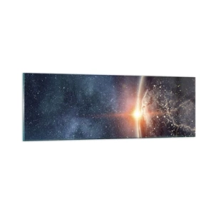 Glasbild - Bild auf glas - In einer neuen Perspektive - 90x30 cm