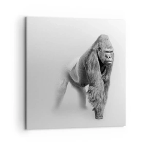 Bild auf Leinwand - Leinwandbild - Zuversichtlich in seiner Stärke - 50x50 cm