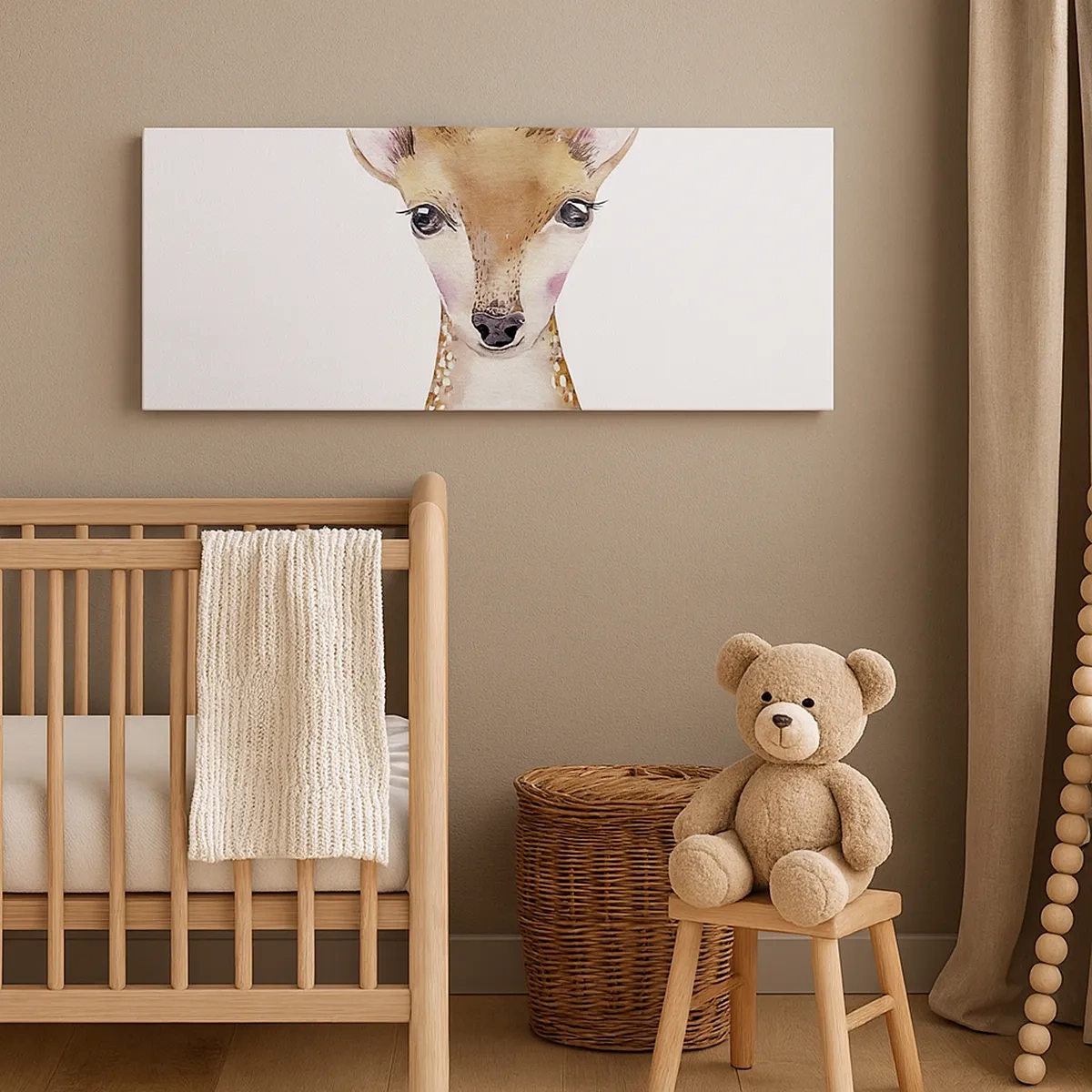 Bild auf Leinwand - Leinwandbild - Die Natur der Unschuld - 30x30 cm