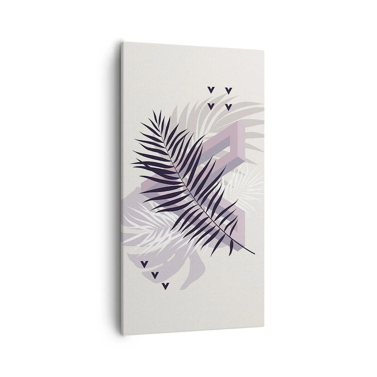 Bild auf Leinwand - Leinwandbild - Der Schatten des Schattens - 55x100 cm