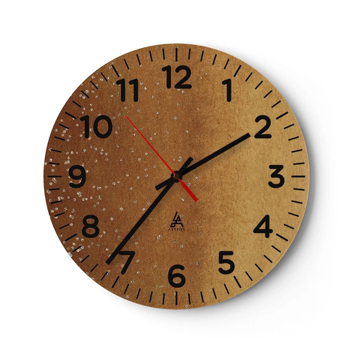 Wanduhr - Glasuhr - Die Geburt des Lichts - 30x30 cm