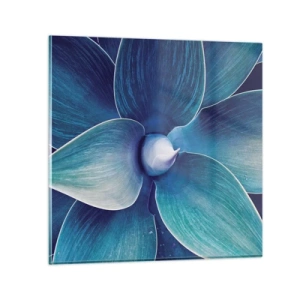 Glasbild - Bild auf glas - Bläulich vom Himmel - 30x30 cm