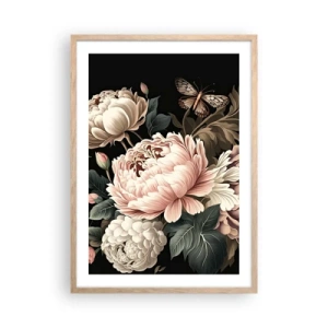 Poster in einem Rahmen aus heller Eiche - Im Barockstil - 50x70 cm