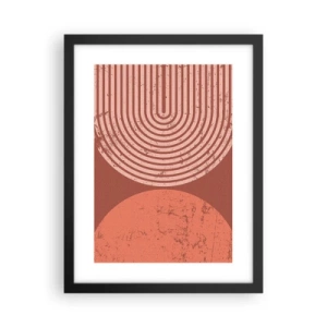 Poster in einem schwarzem Rahmen - Enge Beziehung - 30x40 cm