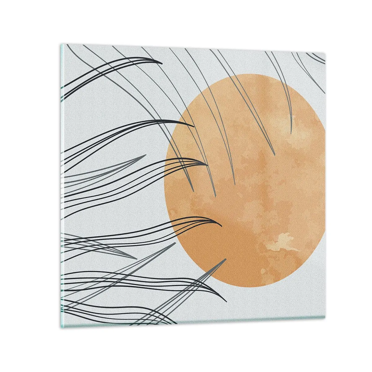 Glasbild - Bild auf glas - Immer der Sonne entgegen - 70x70 cm