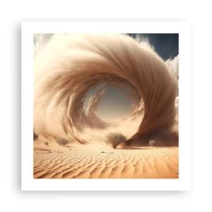 Poster - Geöffnetes Portal - 50x50 cm