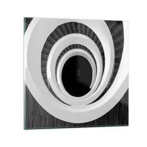 Glasbild - Bild auf glas - Zum Kern der Sache - 50x50 cm