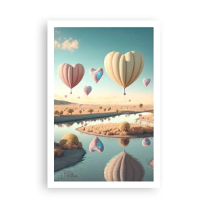 Poster - Dank Liebe steigt man auf - 61x91 cm