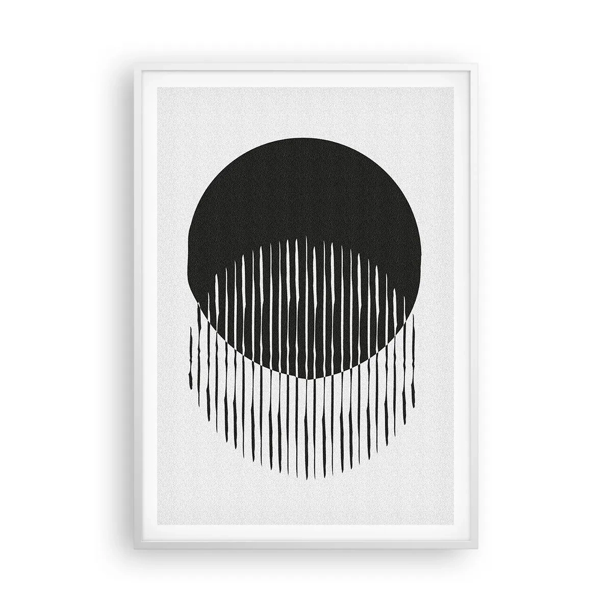 Poster in einem weißen Rahmen - Sein Alter Ego - 70x100 cm