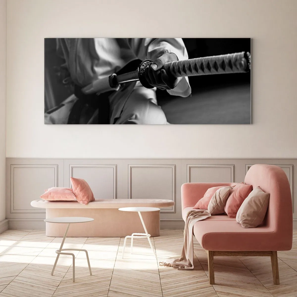 Glasbild - Bild auf glas - Kriegerseele - 100x40 cm