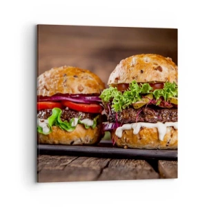 Bild auf Leinwand - Leinwandbild - Amerikanischer Traum - 70x70 cm