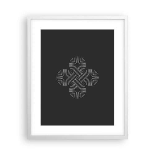 Poster in einem weißen Rahmen - Im keltischen Geist - 40x50 cm