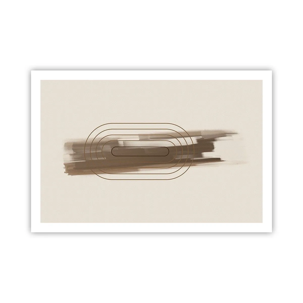 Poster - Ein Hauch von Grau - 91x61 cm