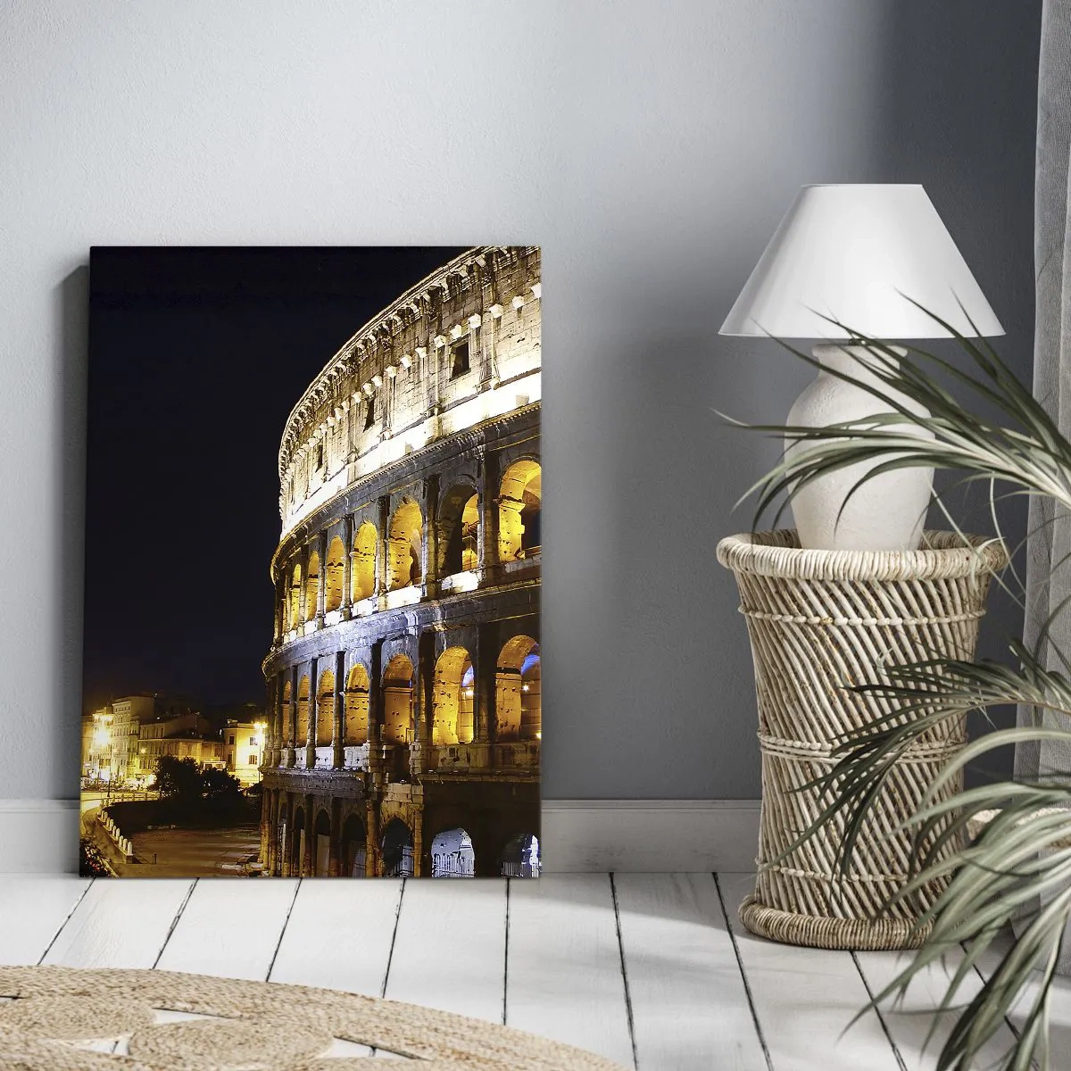 Bild auf Leinwand - Leinwandbild - Es ist Zeit, die Spiele zu beginnen - 55x100 cm