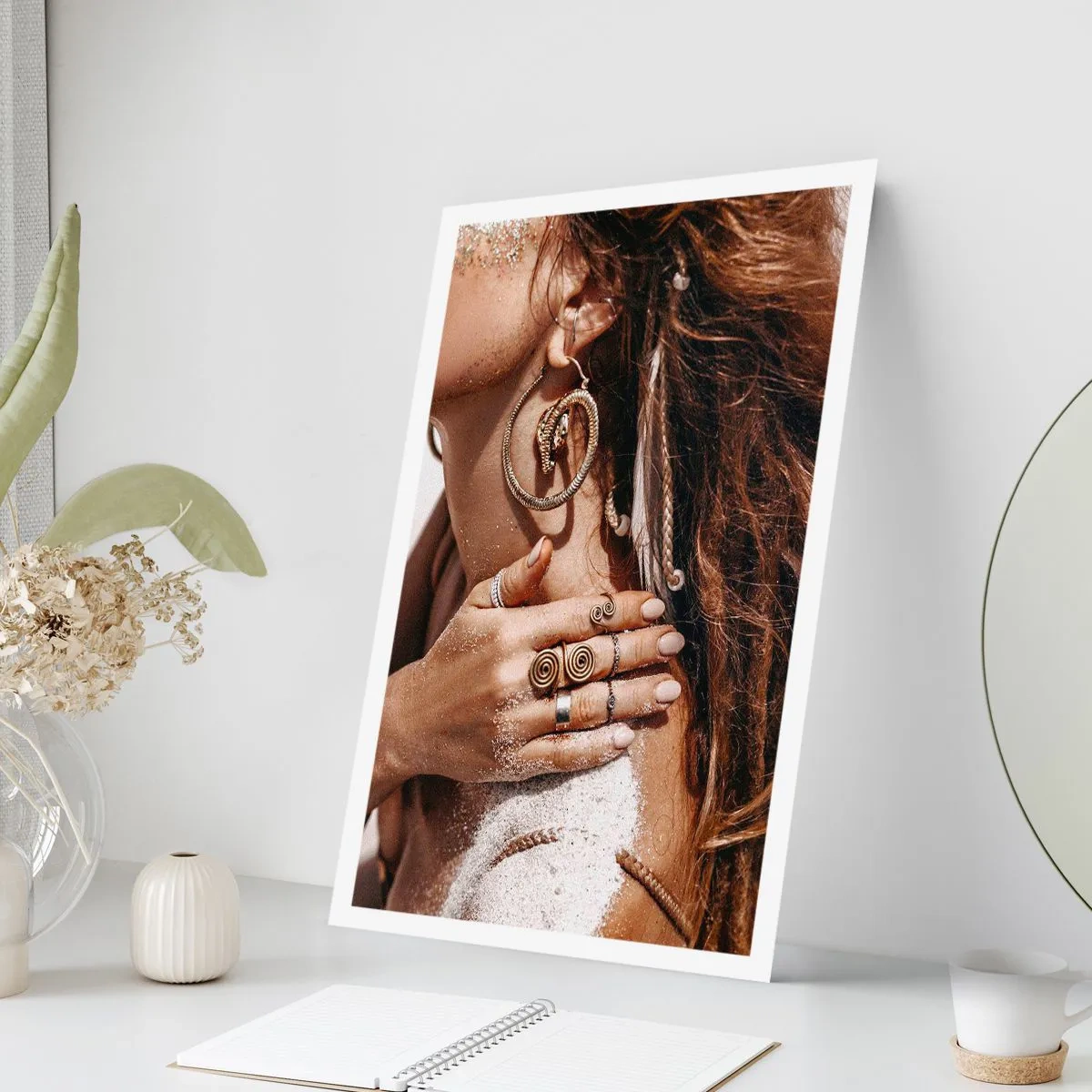 Poster - Königin des wilden Strandes - 70x100 cm